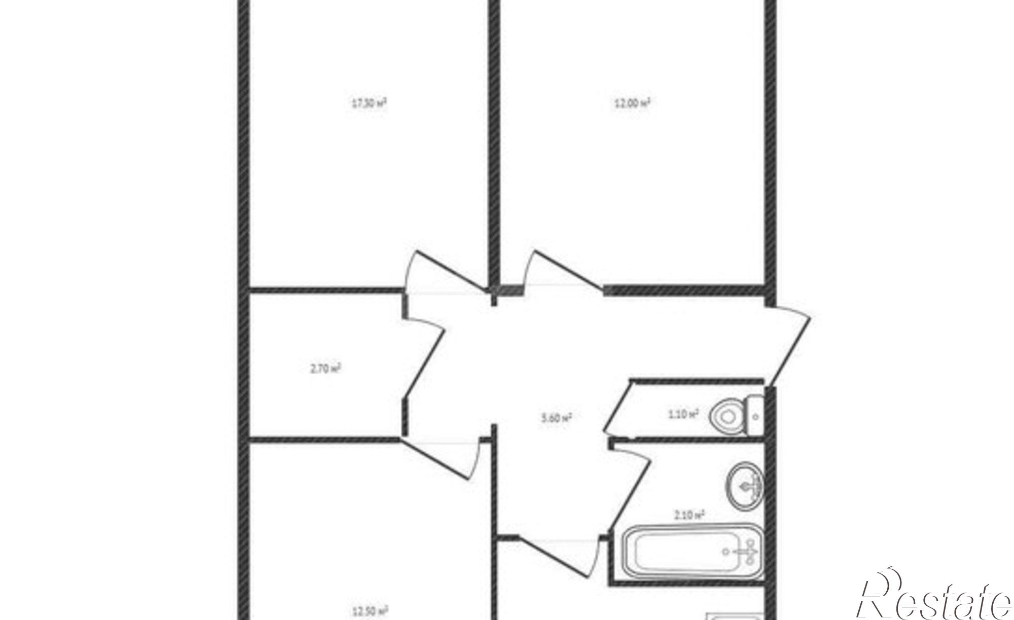 Купить квартиру за 3 200 000 рублей на переулок Кирова, 122