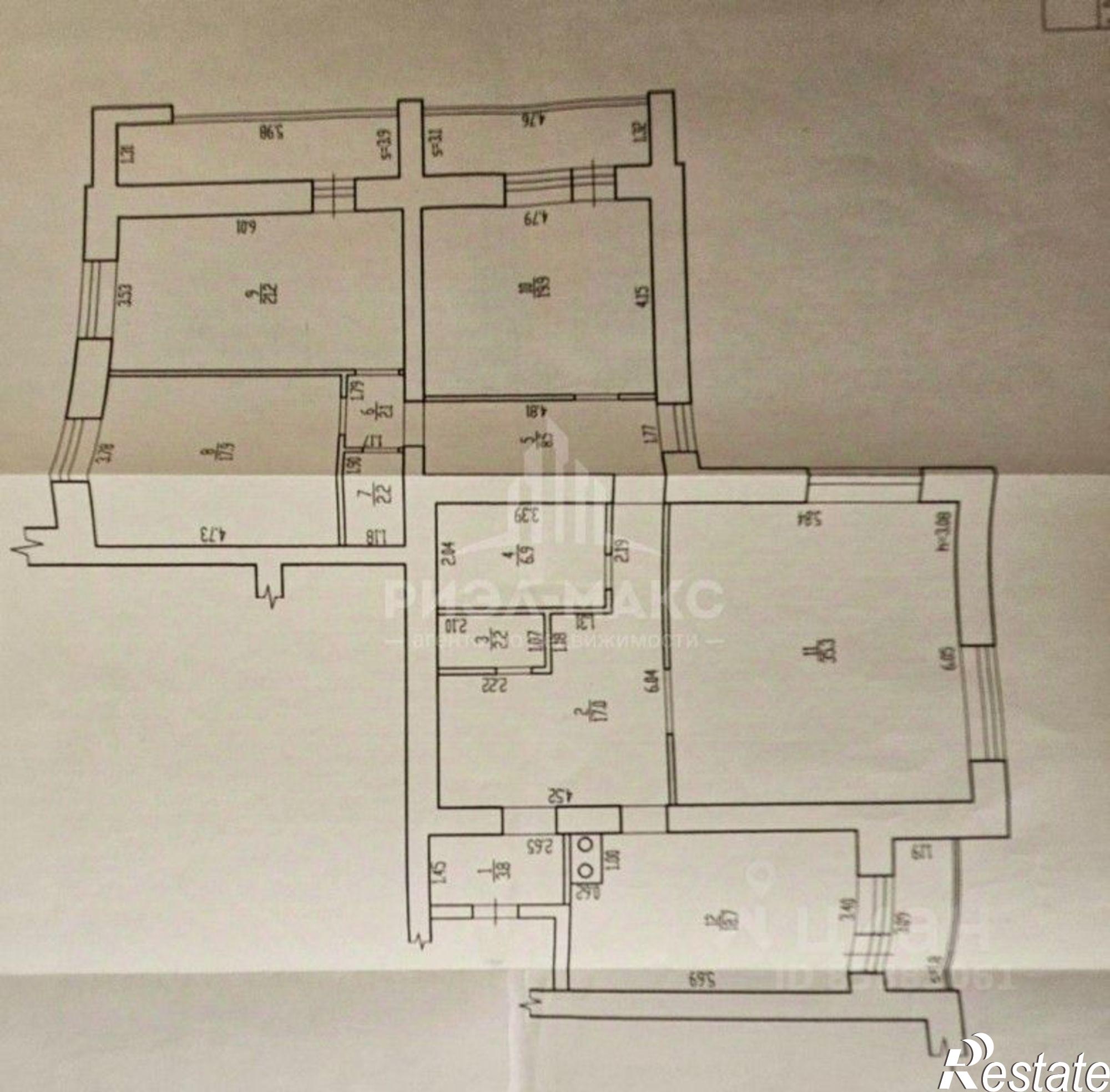 Купить квартиру за 18 100 000 рублей на улица Дуки, 64 к3