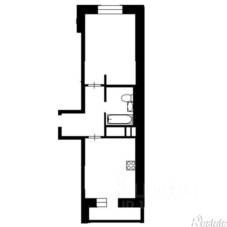 1-комн квартира улица Красный Маяк, 1,  д. 1