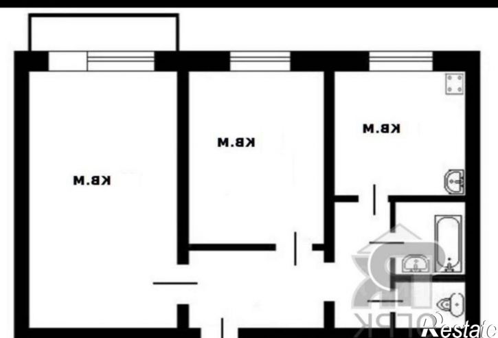 2-комн квартира ул Крахмалева, 43,  д. 43