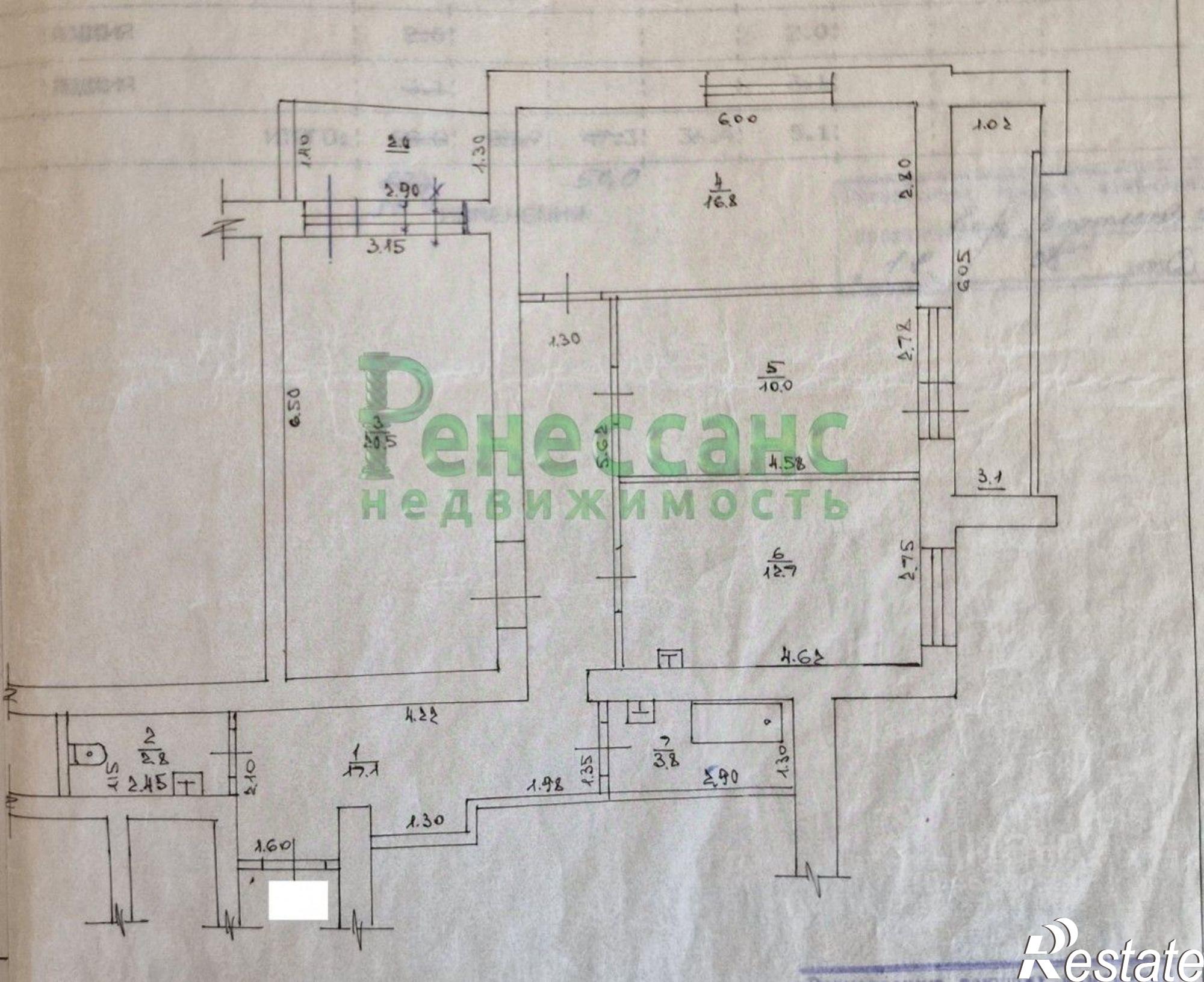 Купить квартиру за 7 100 000 рублей на улица Бурова, 36