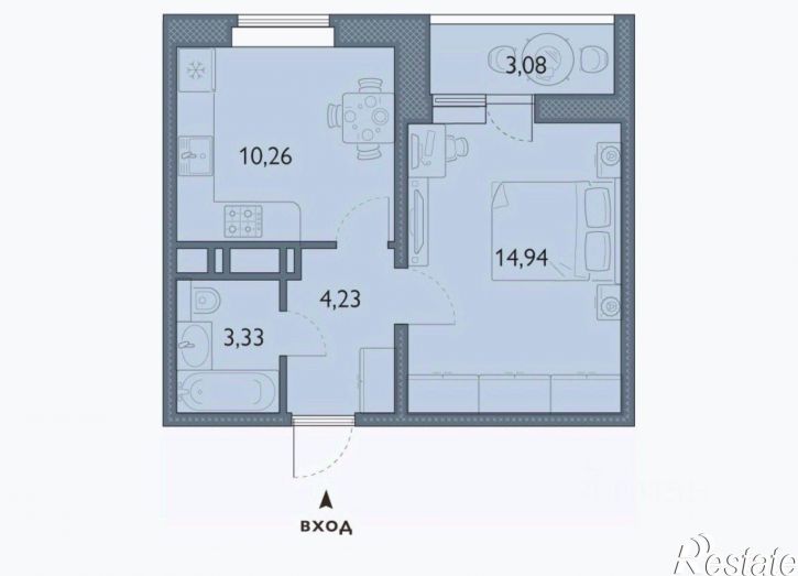 1-комн квартира Брянск городской округ, Брянск
