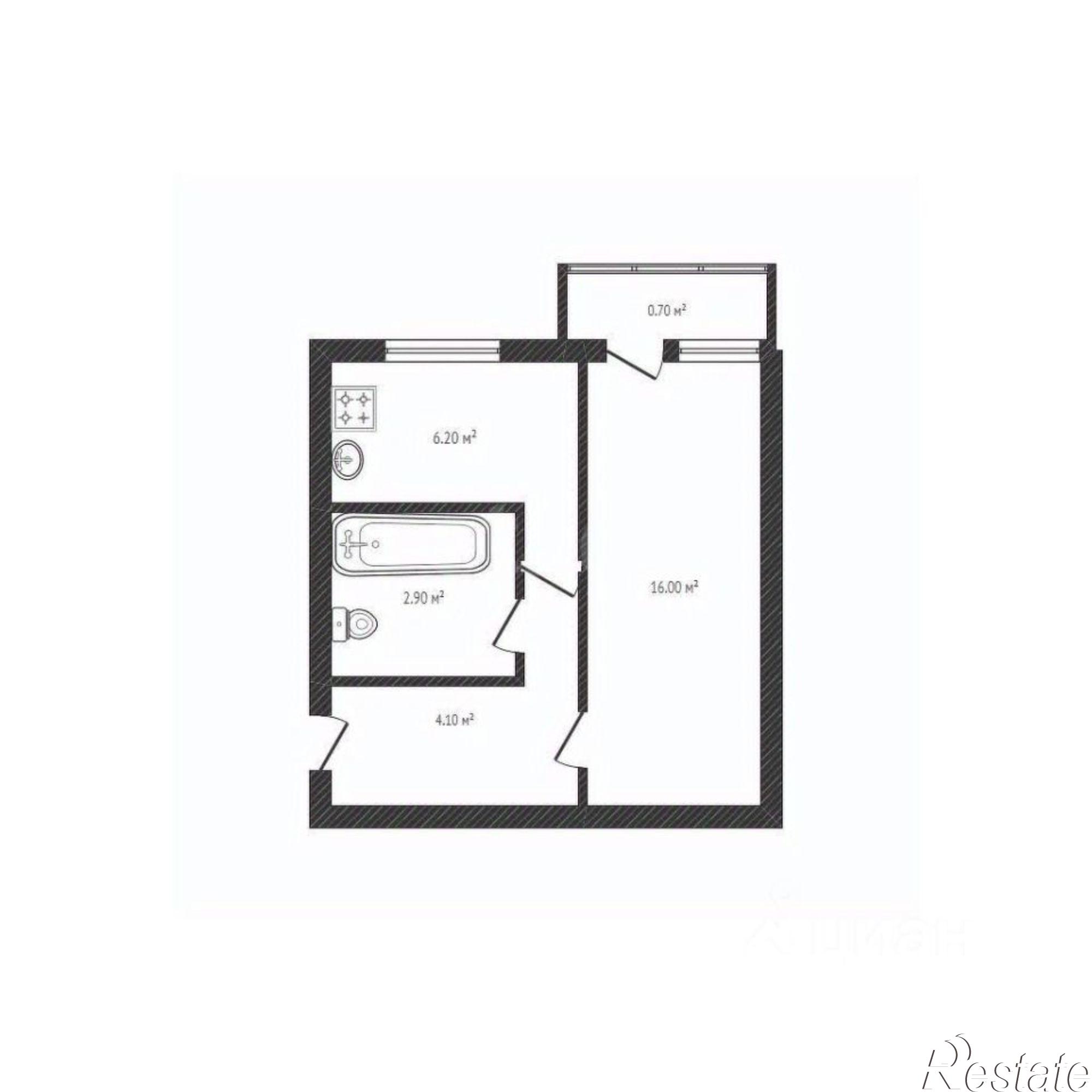 Купить квартиру за 2 300 000 рублей на Новозыбковский переулок, 12