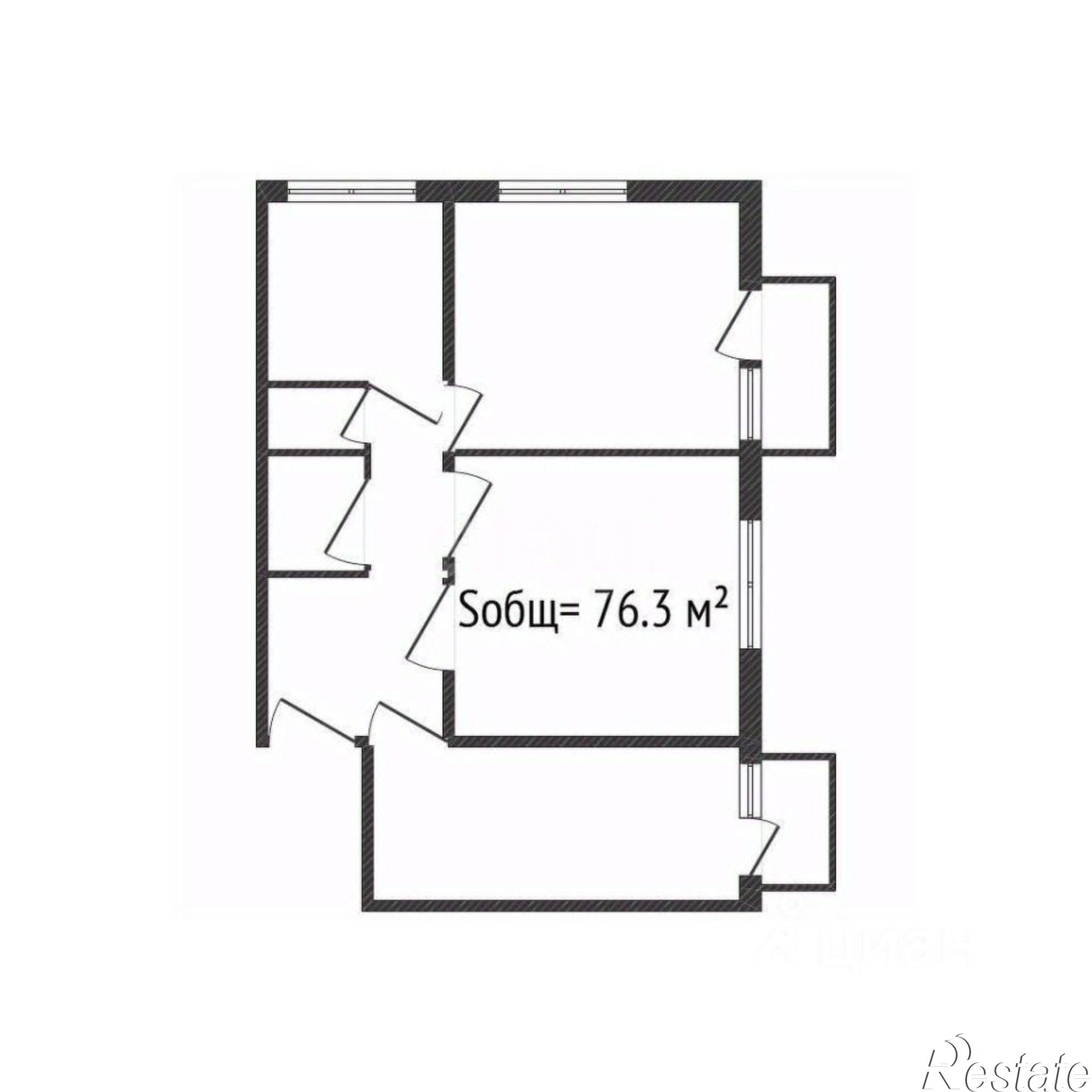 Купить квартиру за 6 200 000 рублей на улица Пушкина, 30