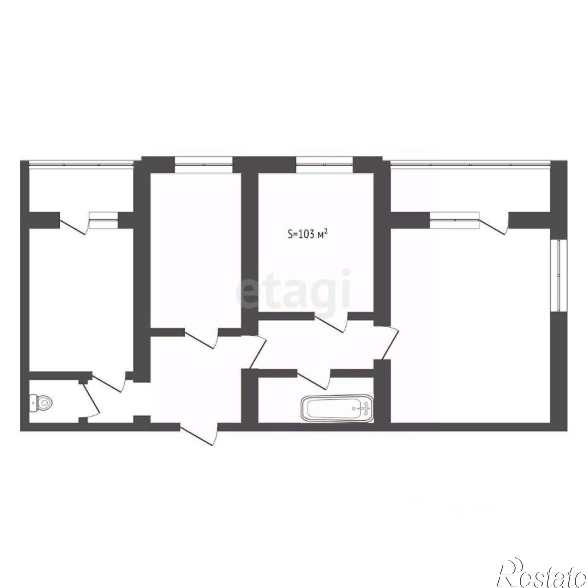 Купить квартиру за 8 700 000 рублей на улица Дуки, 75