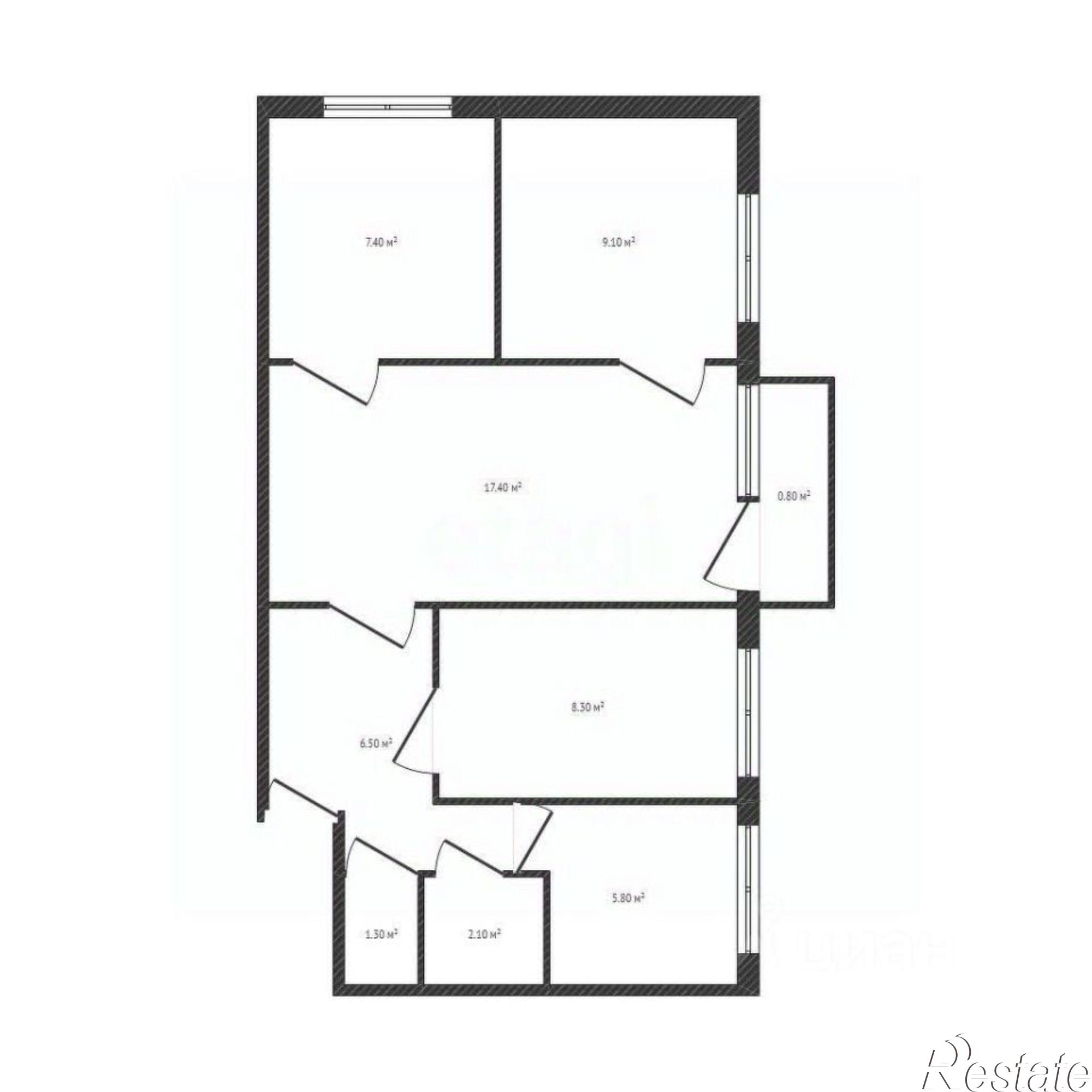 Купить квартиру за 999 889 рублей на проезд Федюнинского, 8