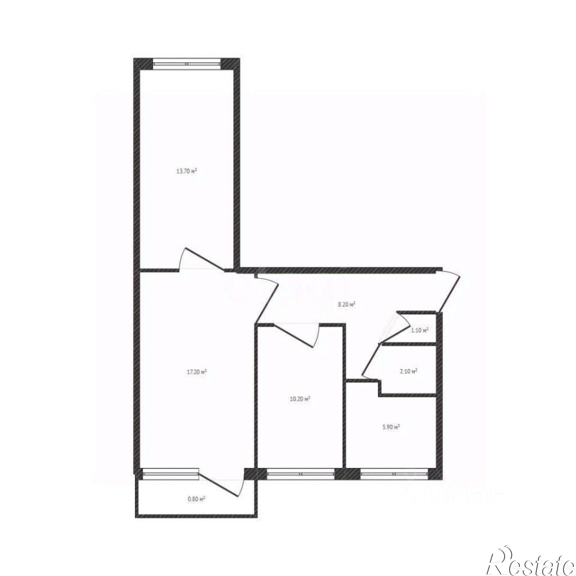 Купить квартиру за 3 240 000 рублей на улица Костычева, 55