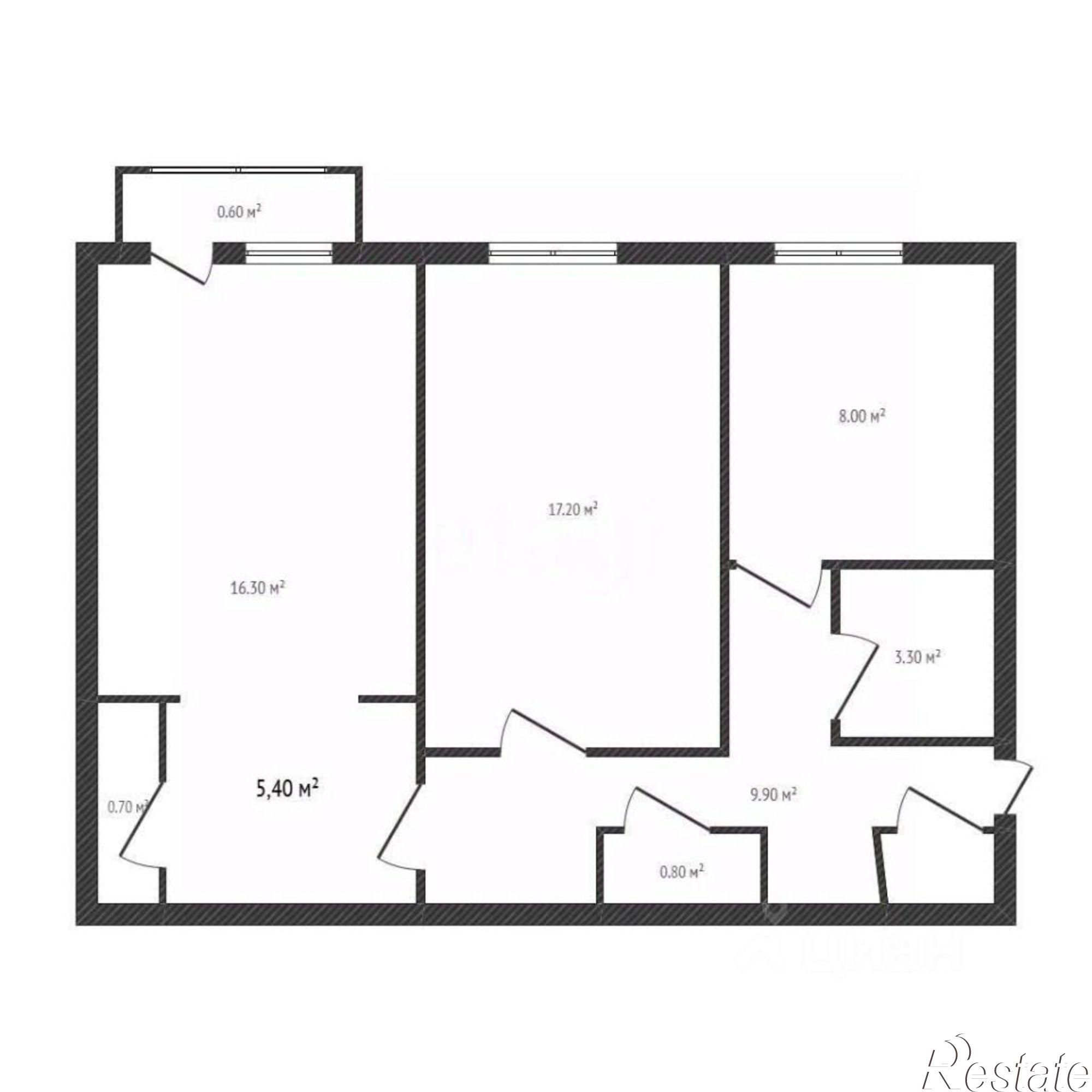 Купить квартиру за 4 270 000 рублей на Ростовская улица, 4