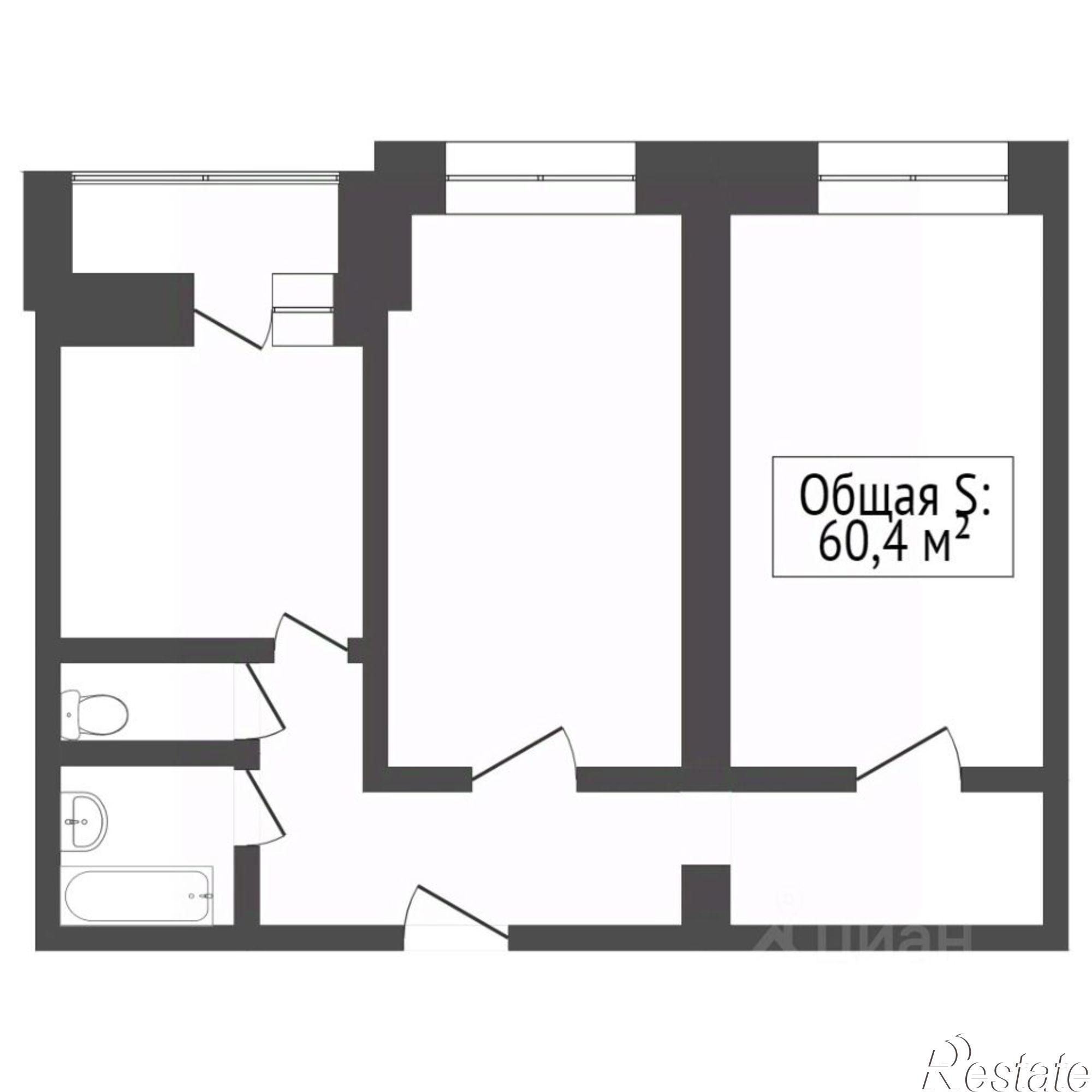 Купить квартиру за 6 500 000 рублей на улица Есенина, 22