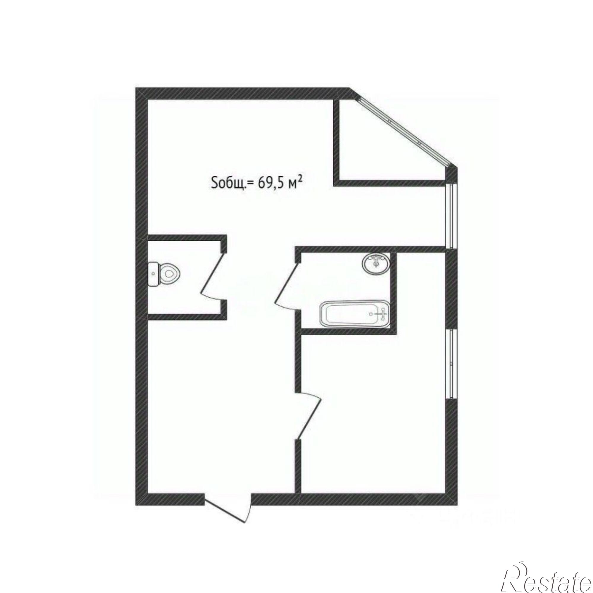 Купить квартиру за 7 000 000 рублей на улица Фокина, 95