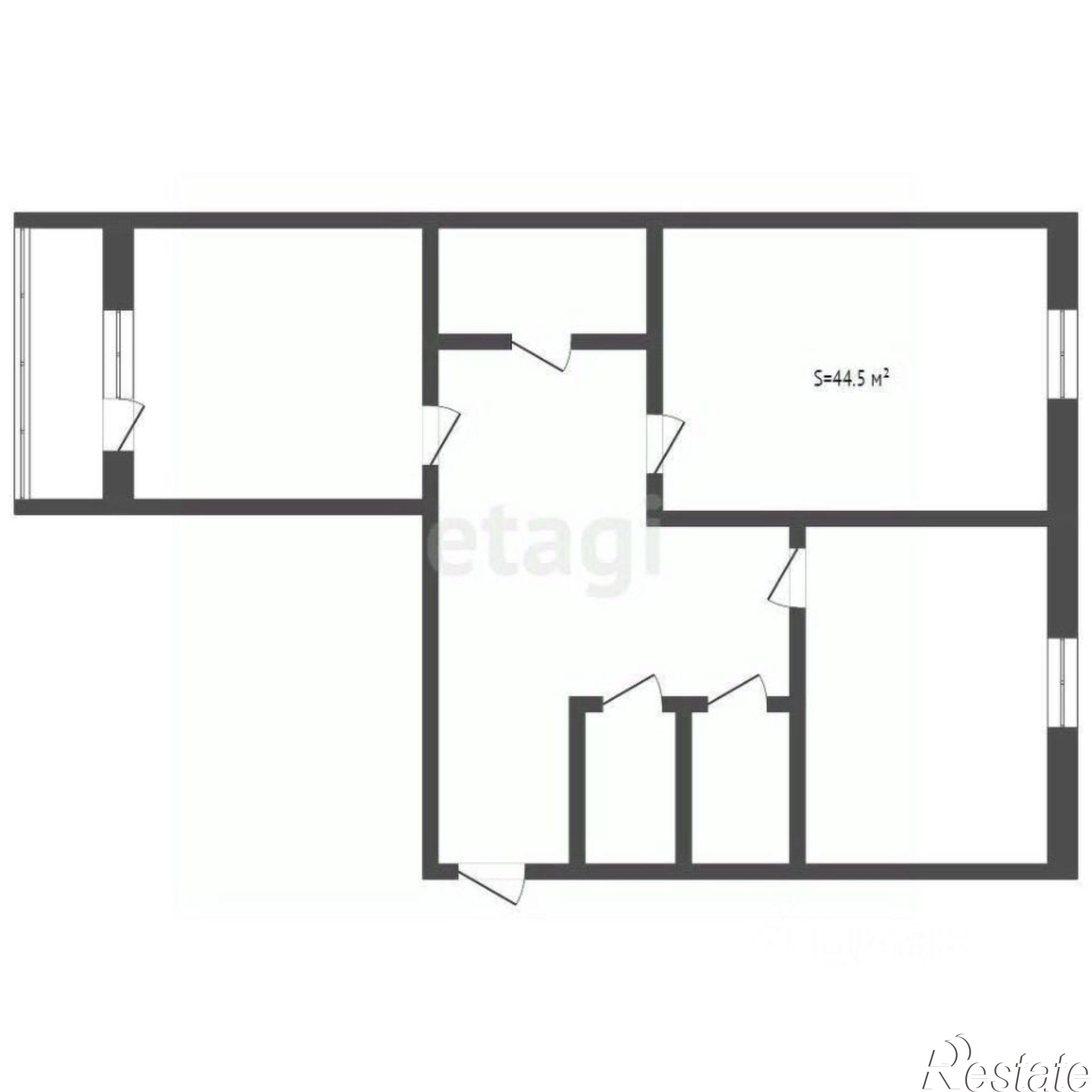 Купить квартиру за 2 950 000 рублей на улица Академика Королёва, 5