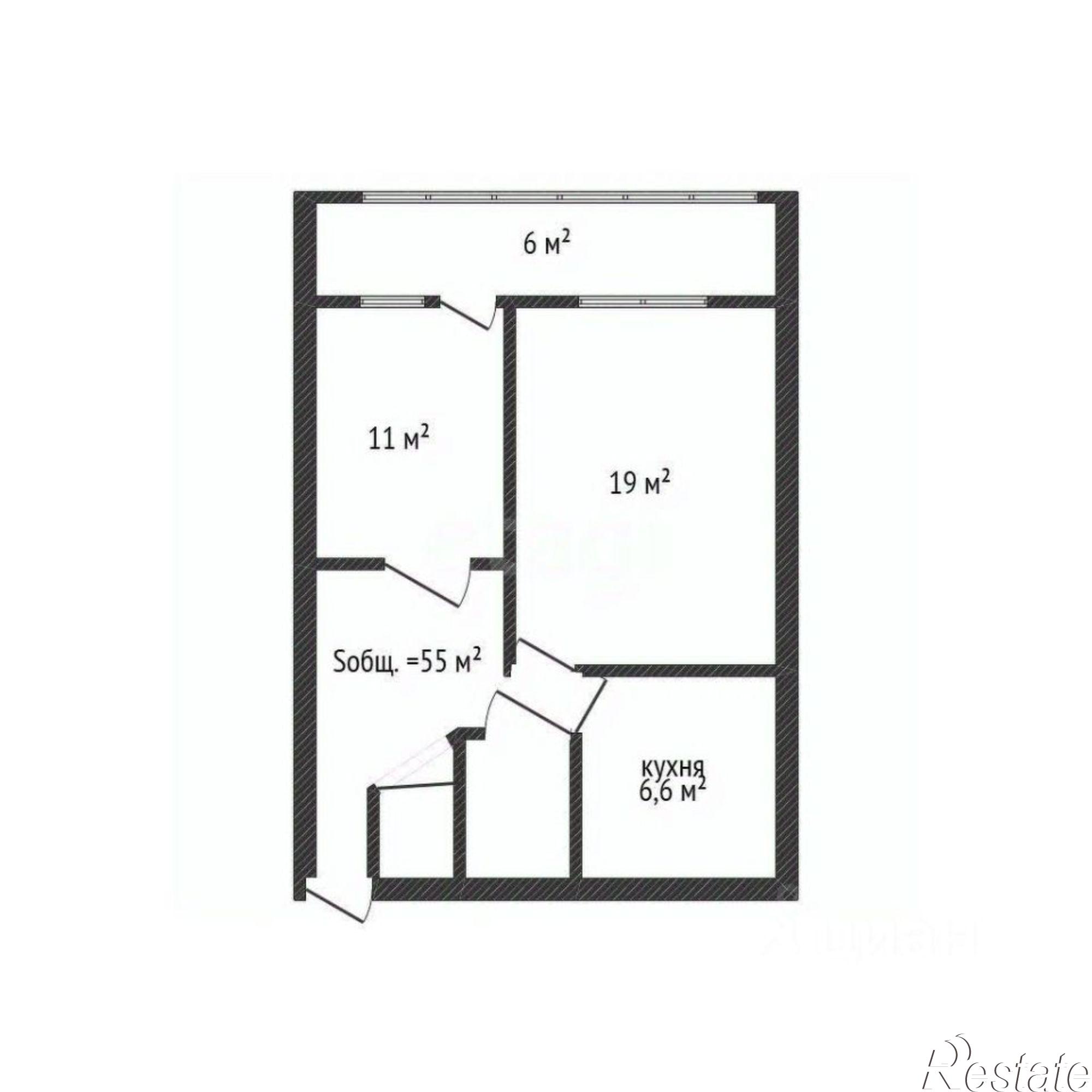 Купить квартиру за 3 000 000 рублей на улица Чернышевского, 17