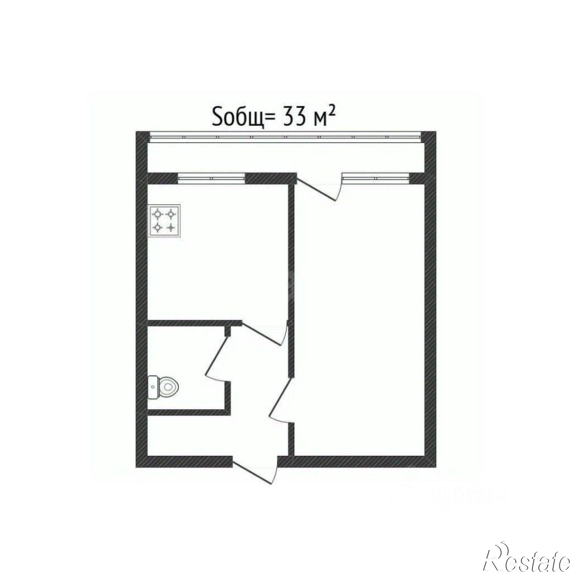 Купить квартиру за 3 200 000 рублей на Киевская улица, 1