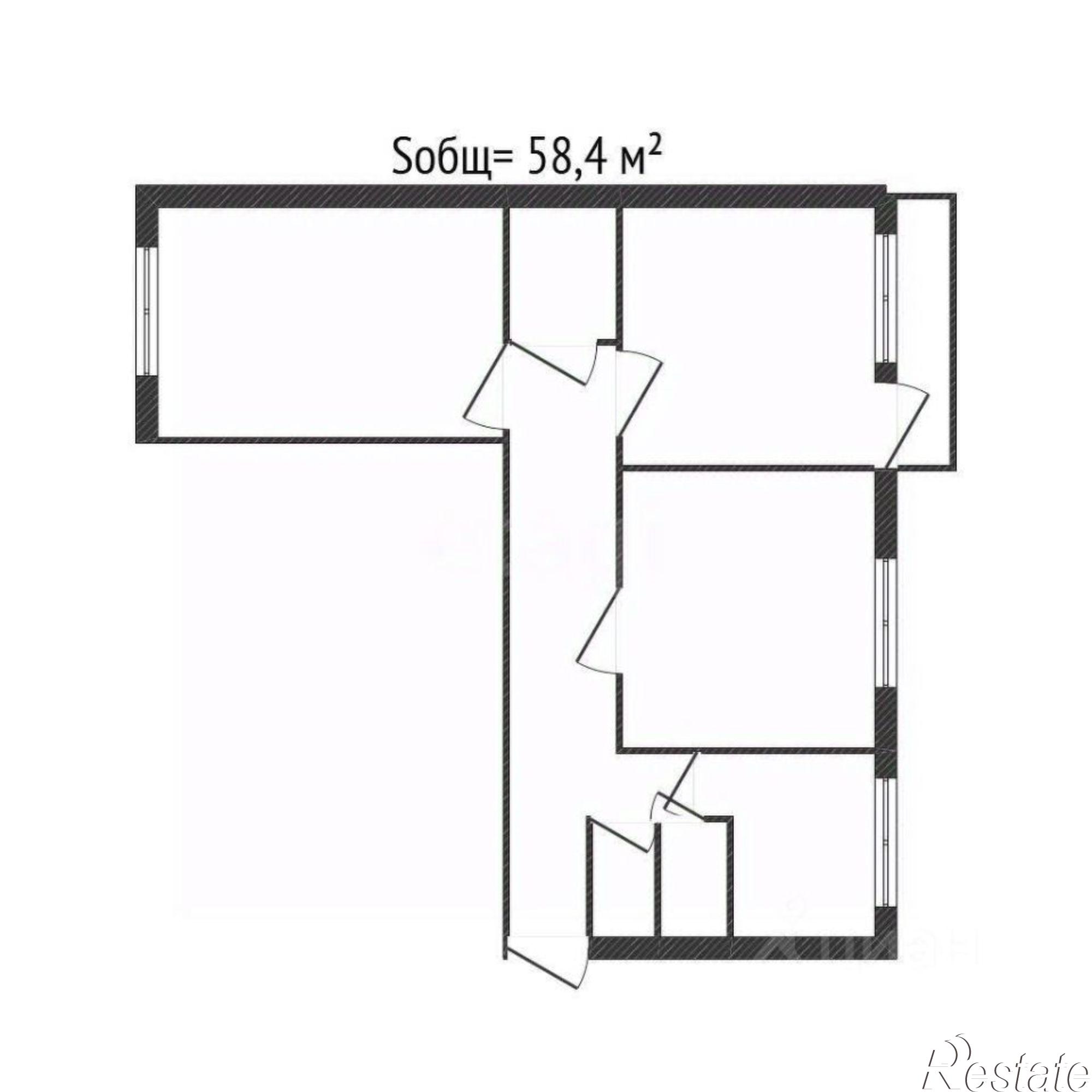 Купить квартиру за 5 000 000 рублей на 2-й проезд Станке Димитрова, 7А