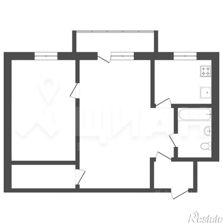 2-комн квартира Московский проспект, 22,  д. 22