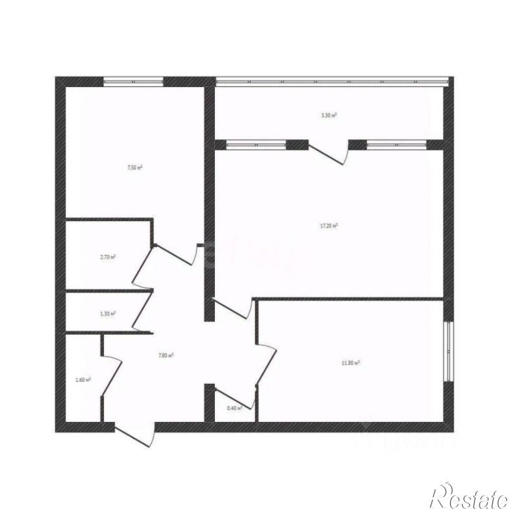 2-комн квартира улица Дружбы, 5,  д. 5