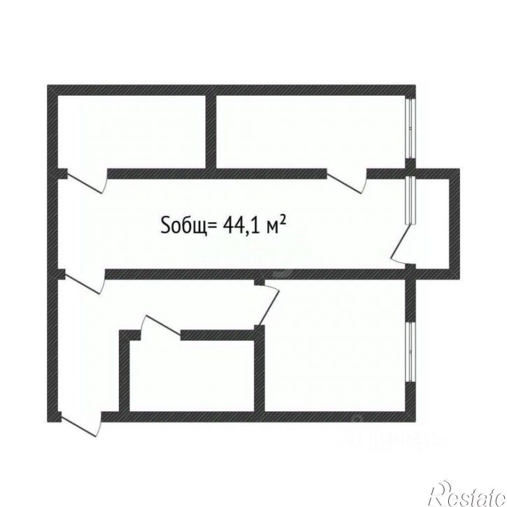 2-комн квартира улица Костычева, 29,  д. 29