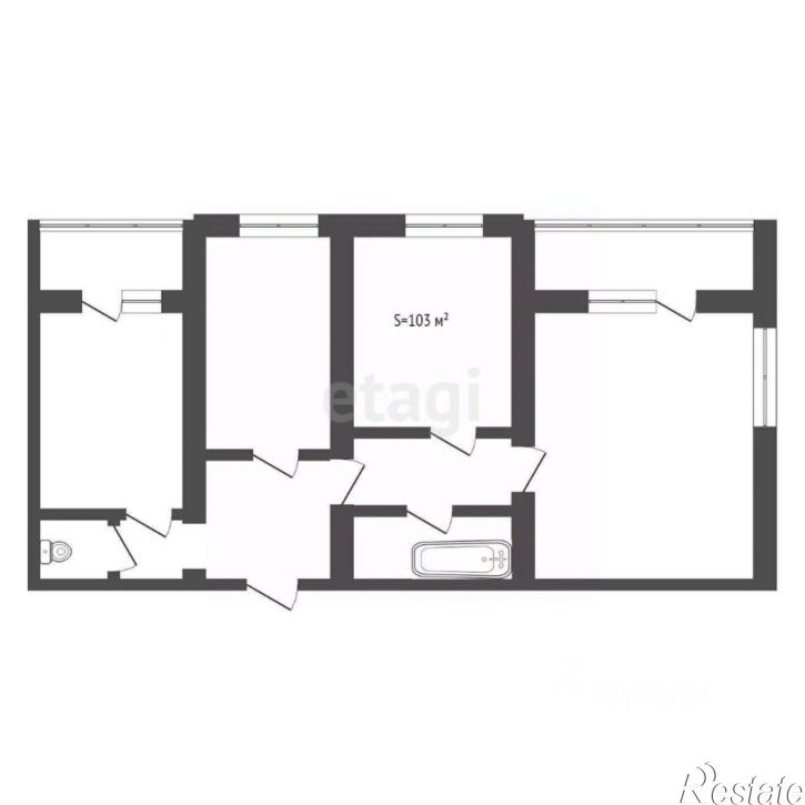 3-комн квартира улица Дуки, 75,  д. 75