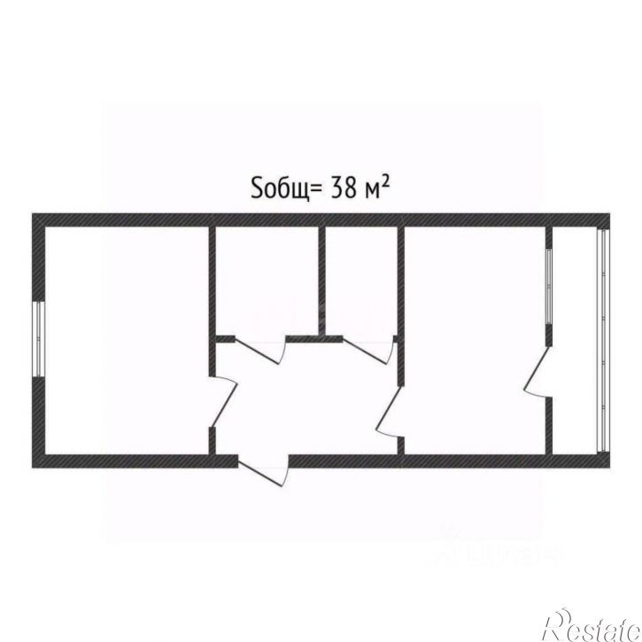 1-комн квартира улица Братьев Ткачёвых, 9,  д. 9