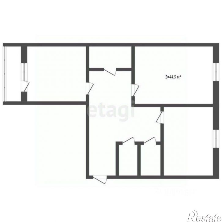 2-комн квартира улица Академика Королёва, 5,  д. 5