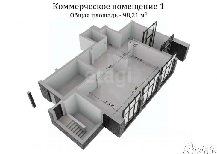 Помещение свободного назначения улица Романа Брянского