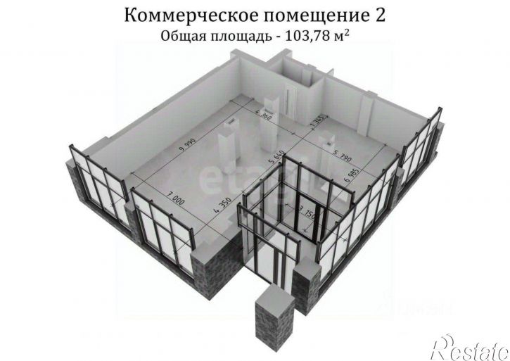 Помещение свободного назначения улица Романа Брянского