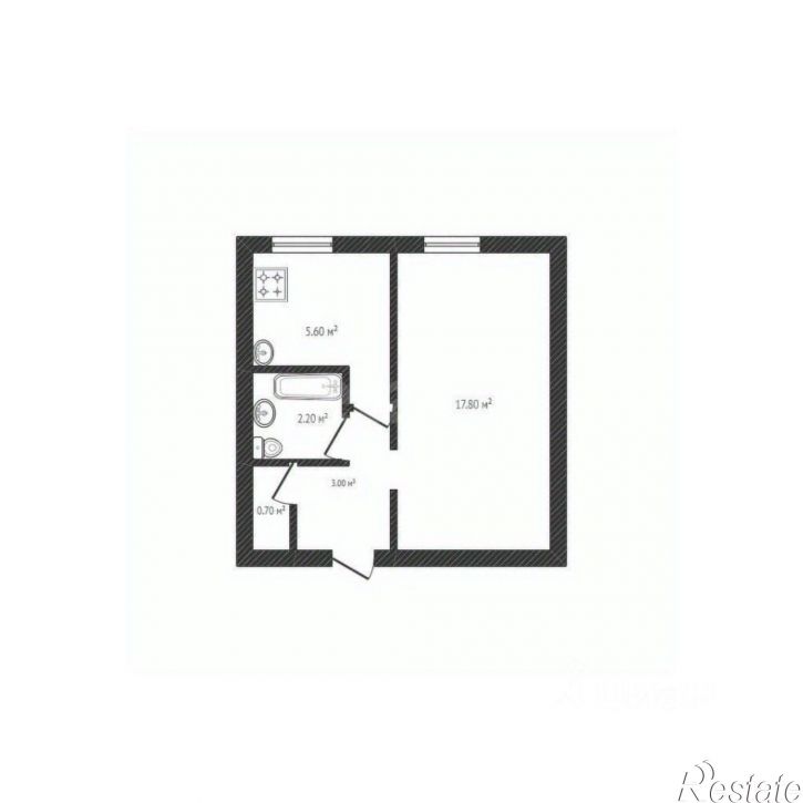 1-комн квартира городской округ Брянск