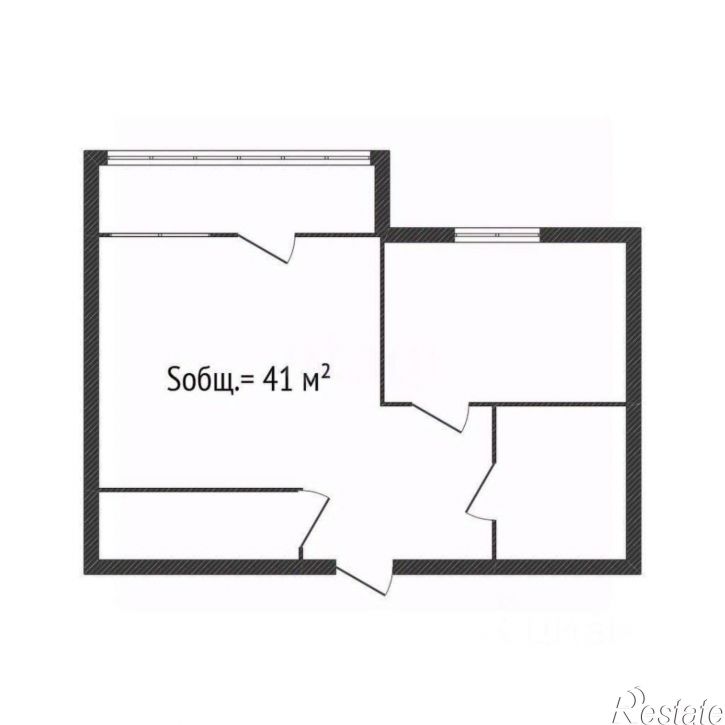 1-комн квартира улица Желябова, 47,  д. 47