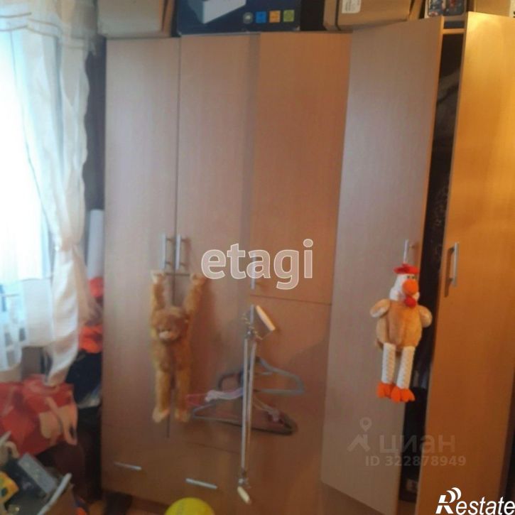 3-комн квартира улица Афанасьева, 16,  д. 16