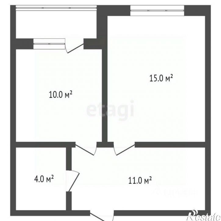 1-комн квартира улица Крахмалёва, 39,  д. 39