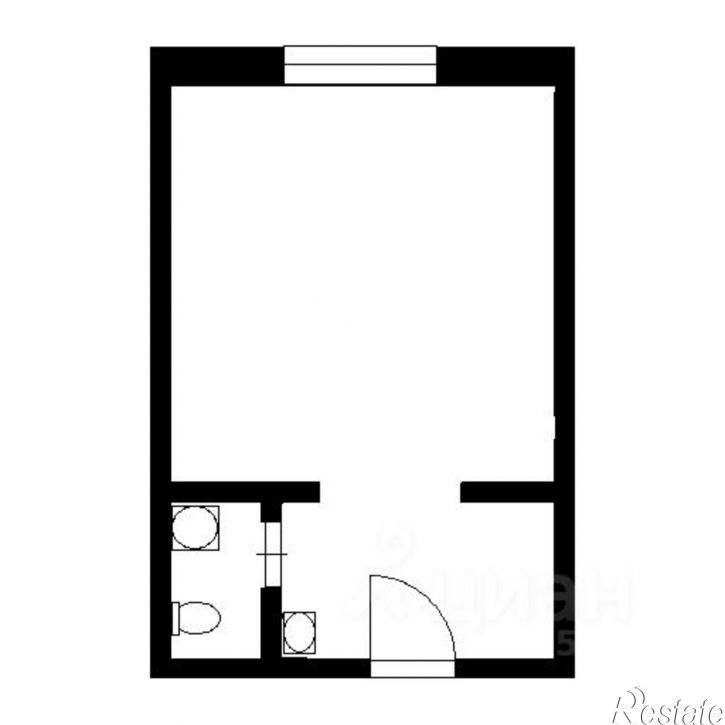 1-комн квартира Брянск, улица Кольцова, 3