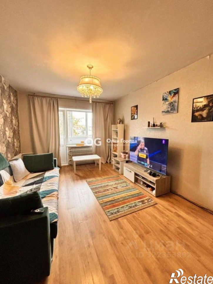 1-комн квартира улица Бурова, 39,  д. 39