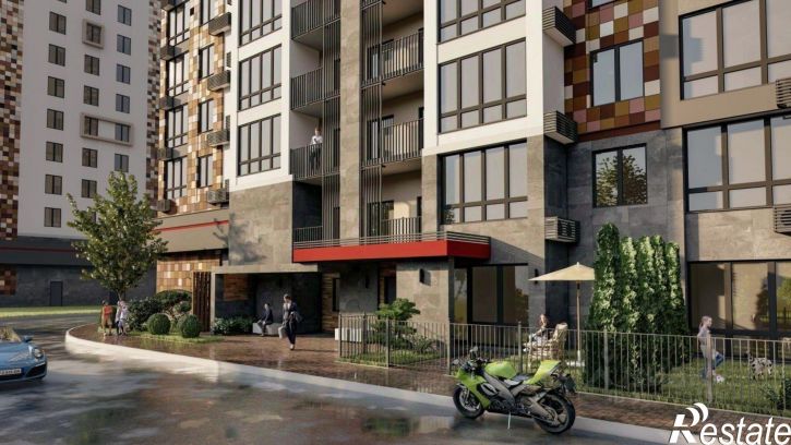 2-комн квартира в новом доме улица Романа Брянского, 27/1,  д. 27/1