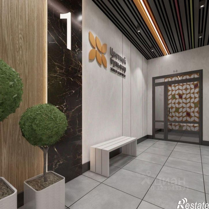 2-комн квартира в новом доме улица Романа Брянского, 27/1,  д. 27/1