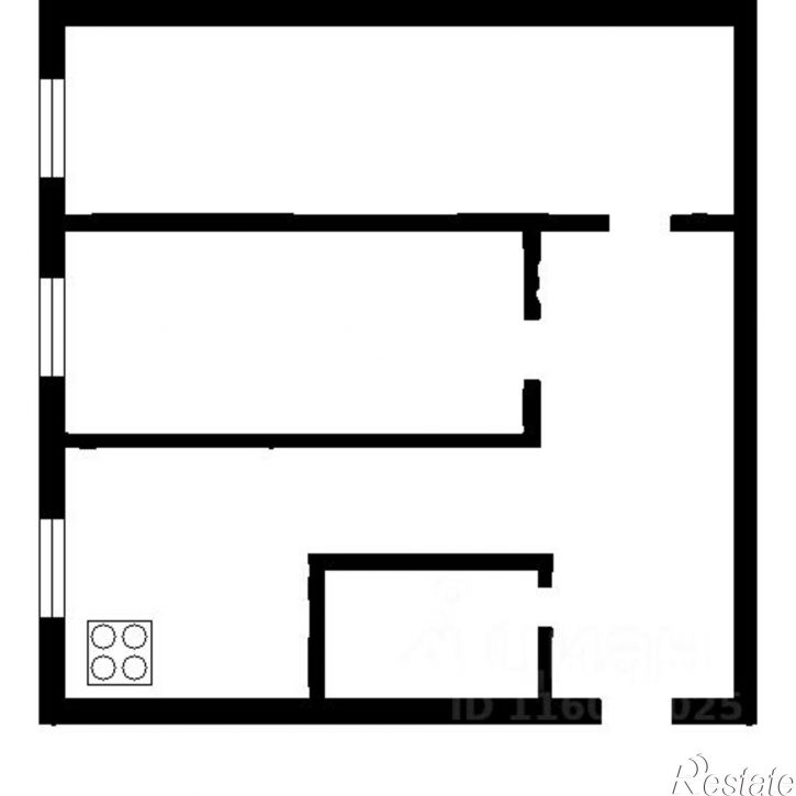 2-комн квартира улица Брянского Фронта, 10/1,  д. 10/1