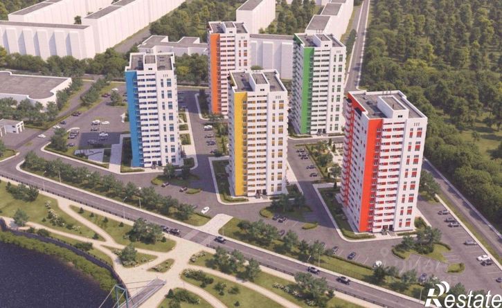 3-комн квартира в новом доме улица Братьев Ткачёвых