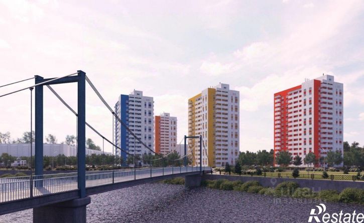 3-комн квартира в новом доме улица Братьев Ткачёвых