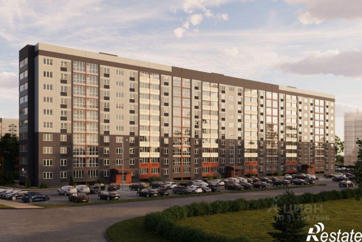 1-комн квартира в новом доме улица А. К. Толстого, 3А,  д. 3А