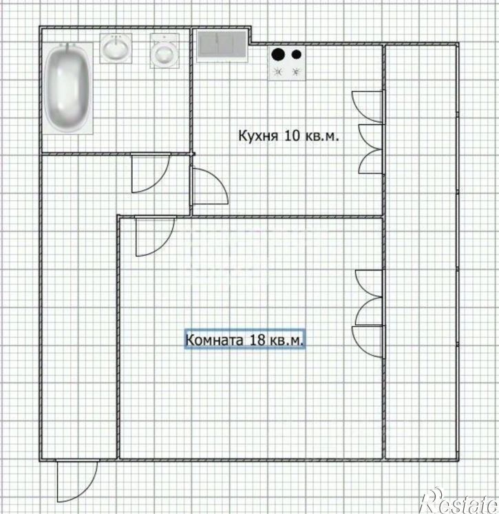 1-комн квартира ул Литейная, 61,  д. 61