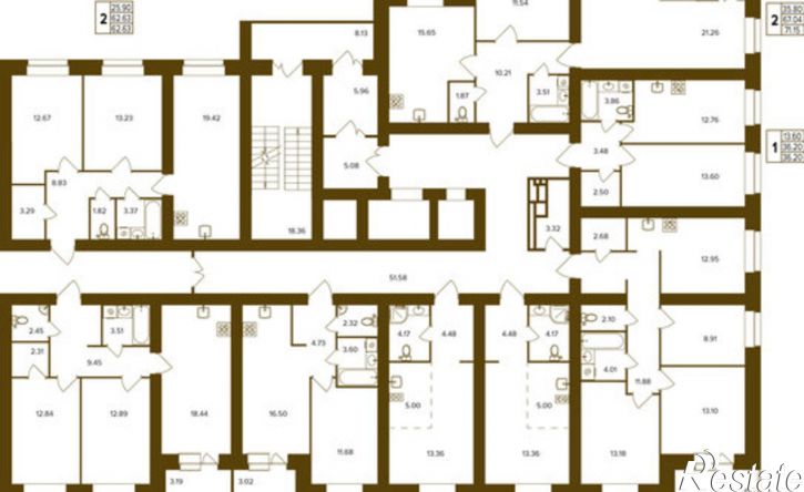 1-комн квартира в новом доме ул Степная, 2Б,  д. 2Б