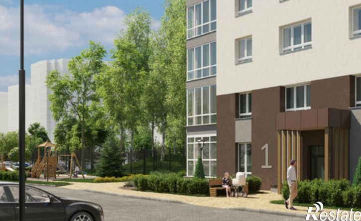 1-комн квартира в новом доме ул Степная, 2Б,  д. 2Б