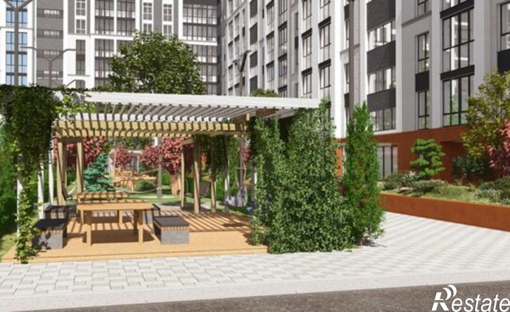 3-комн квартира в новом доме улица Николая Амосова