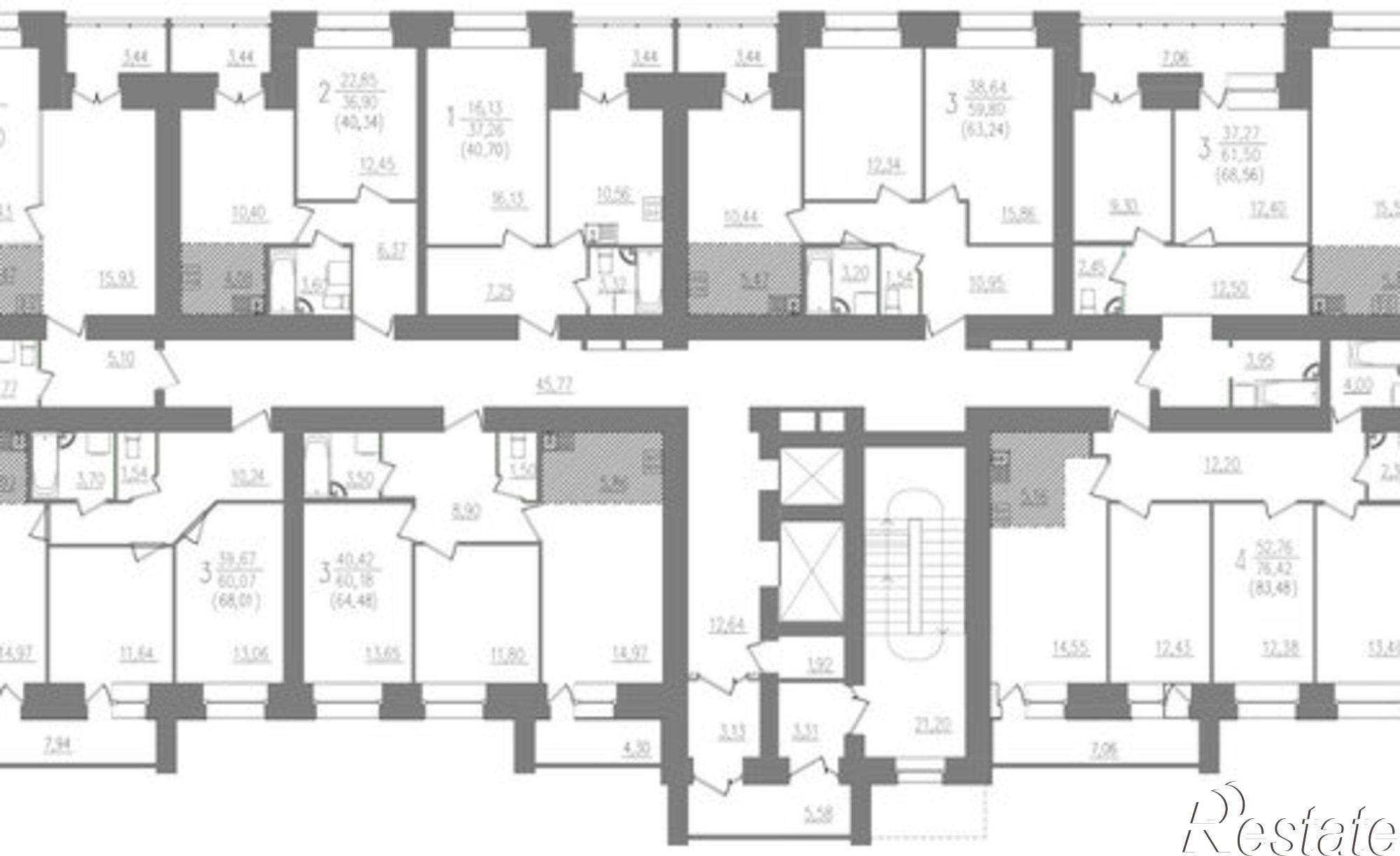 Купить квартиру за 6 980 000 рублей на ул им А.Ф.Войстроченко, 5