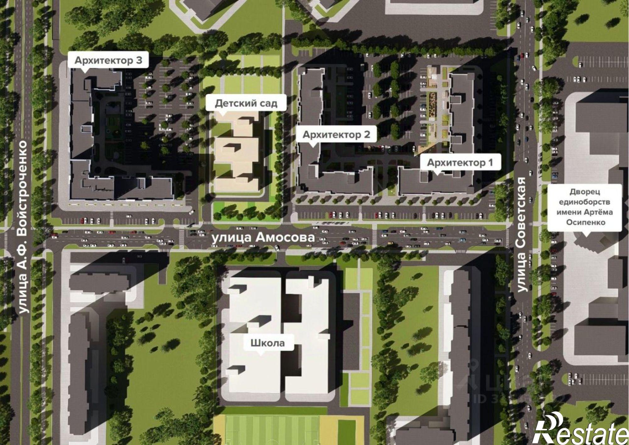 Купить квартиру за 5 699 000 рублей на улица имени А.Ф. Войстроченко