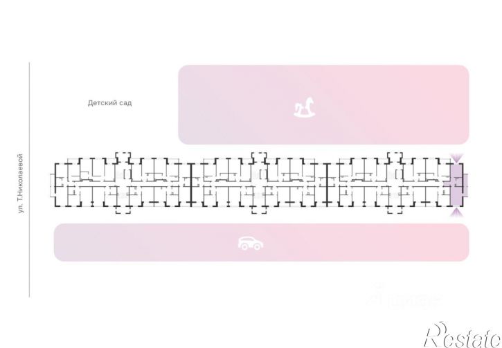 1-комн квартира в новом доме улица А. К. Толстого, 3А,  д. 3А
