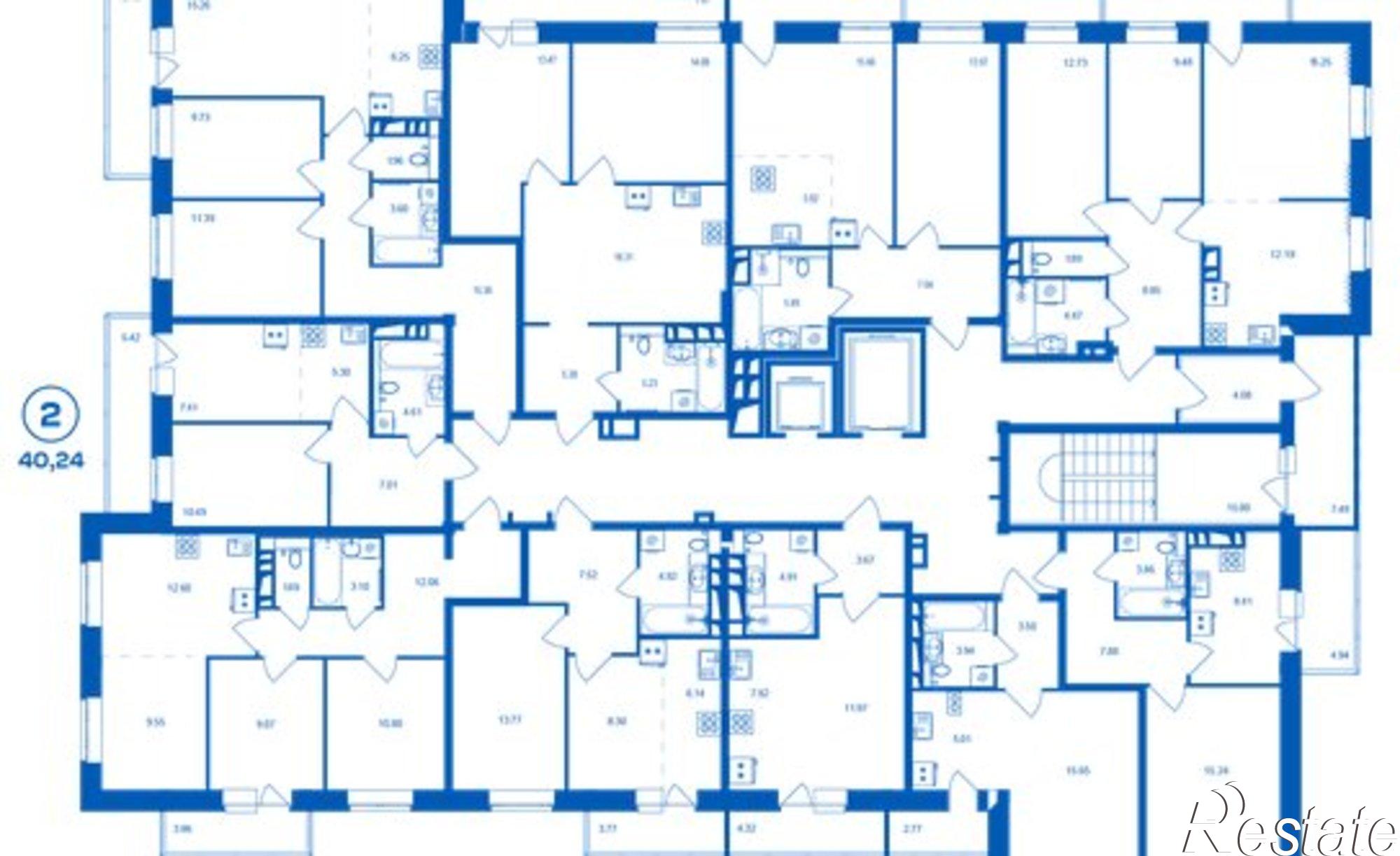 Купить квартиру за 3 246 210 рублей на микрорайон Деснаград, квартал Набережных