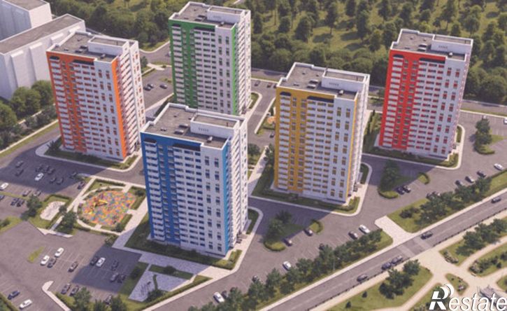 2-комн квартира в новом доме микрорайон Деснаград, квартал Набережных