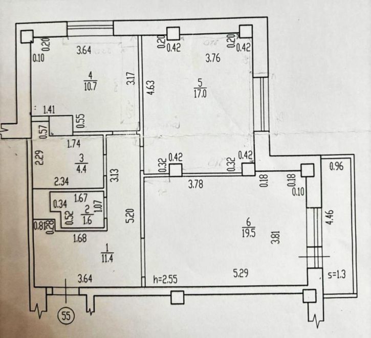 2-комн квартира Крахмалева ул, 49к2
