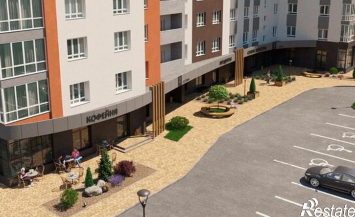 1-комн квартира в новом доме ул Степная, 2Б,  д. 2Б