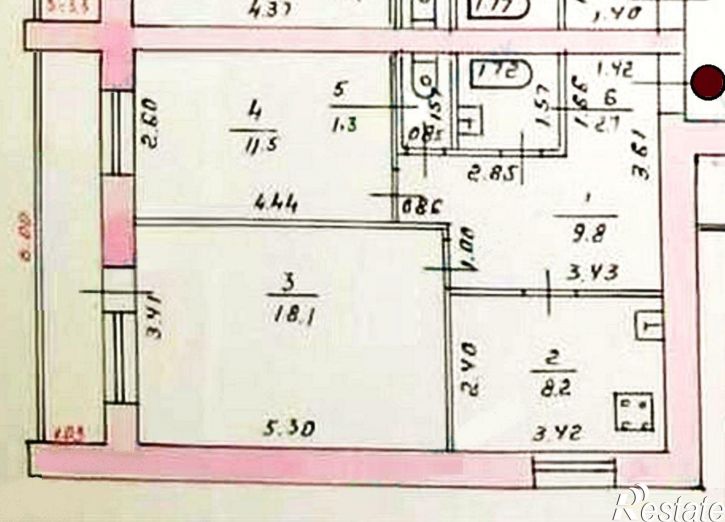 2-комн квартира пр-кт Ленина, 78А,  д. 78А